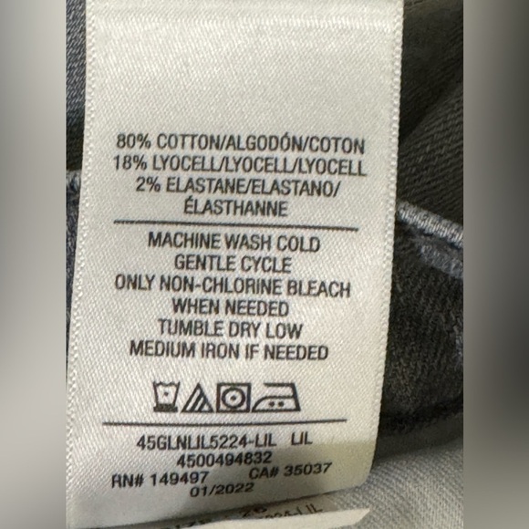 Joe's Dalila Mid Rise Distressed Straight Ankle Jeans - Picture 7 of 10